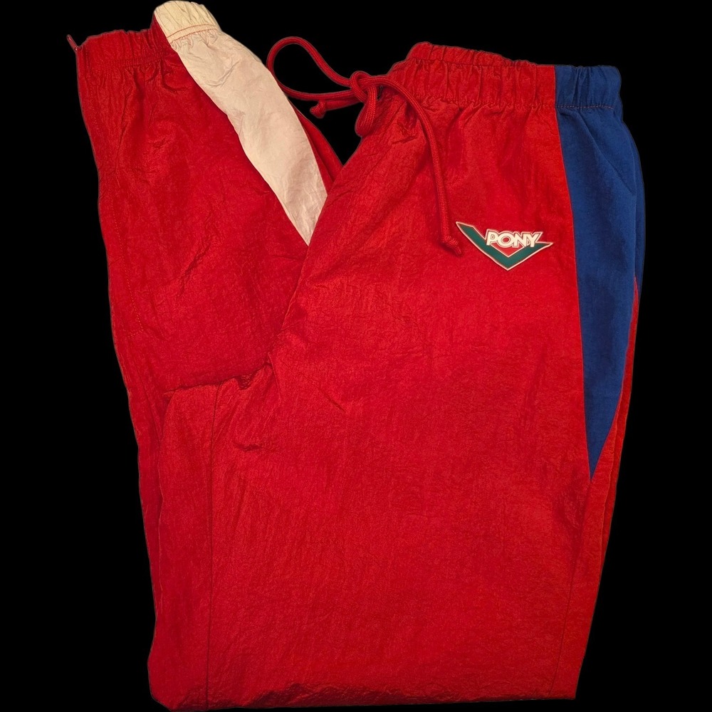 PONY from FOREVER 21 Men Sz Medium‎ Jogging Parachute Pants